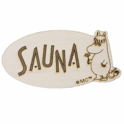 Sauna-Sign Snorkmaiden