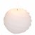 Ball Candle 8 cm white