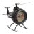 Table clock Helicopter