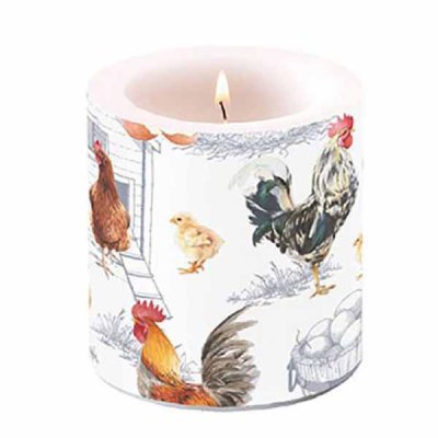 Candle Chicken Farm 10 cm