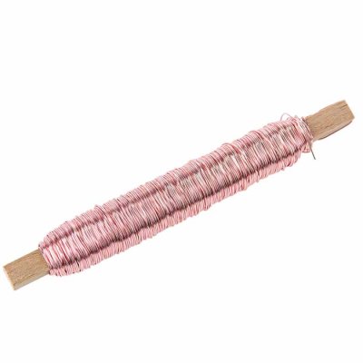 Iron wire 50 m, pink