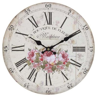 Wall clock 34 cm Madeleine