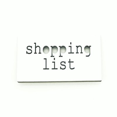 Magnet Shopping list