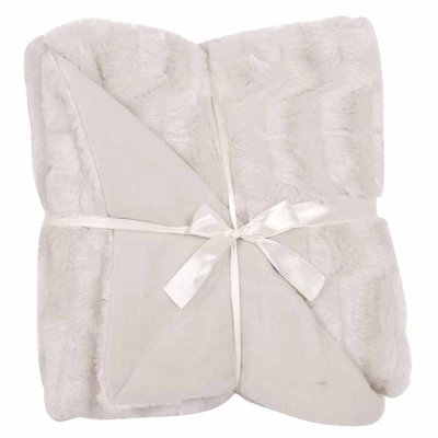 Blanket soft white 130x160 cm