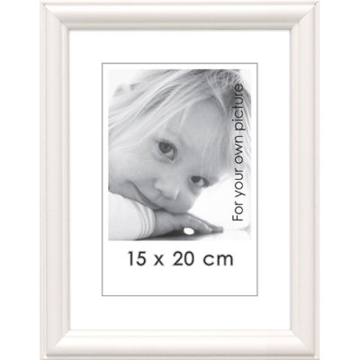 Photo frame Line white 15x20 cm