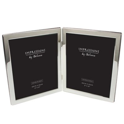 Picture frame Silver double 20x25 picture