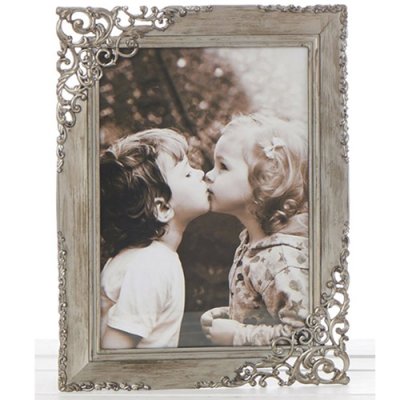 Picture frame Rustic silver 10x15 picture