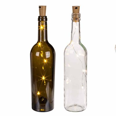 Wine bottle stopper with led lights