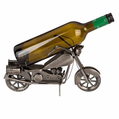 Wine bottle holder Biker