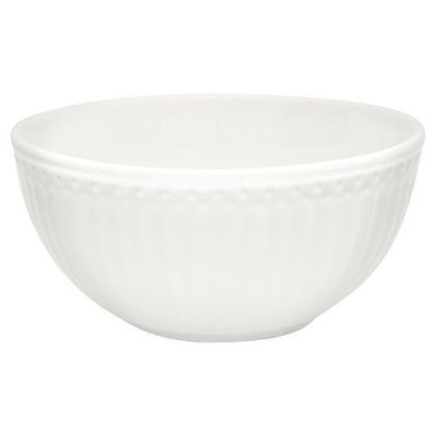 GreenGate Alice cereal bowl white