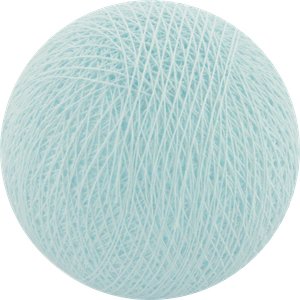Cotton Ball light aqua 9,5 cm