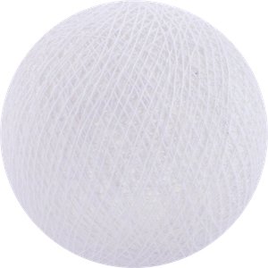 Cotton Ball white 8 cm
