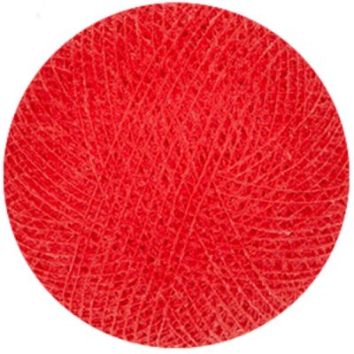 Cotton Ball coral red