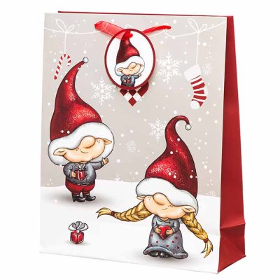 Gift bag Elfs 33 cm