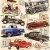 Napkin Classic Cars